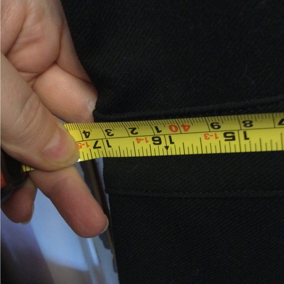 Cute Knit Black Banana Republic Dress with Stitching Details - Picture 6 of 7